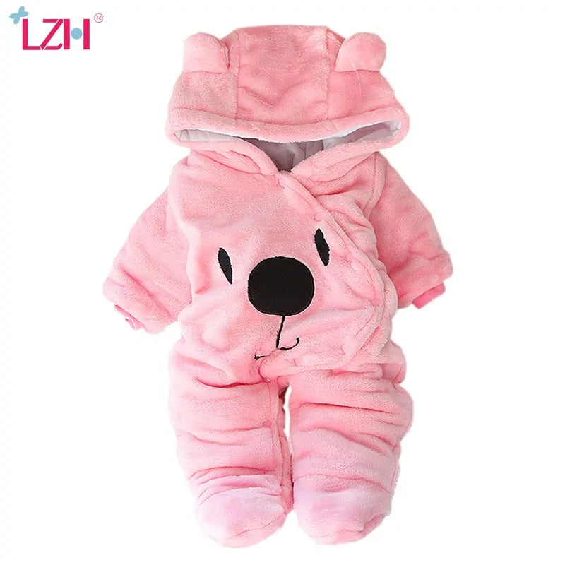 LZH Baby Winter Overall - Long Sleeve Infant Clothing