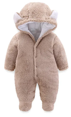 Winter Baby Jumpsuit - Newborn Warm Thick Baby Romper