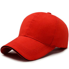 Korean Fashion Wide Brim Baseball Hat for Outdoor Sports