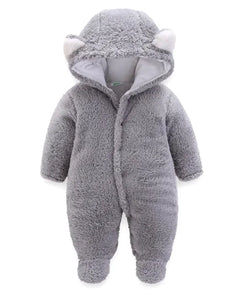 Winter Baby Jumpsuit - Newborn Warm Thick Baby Romper