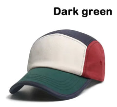 Retro Patchwork Baseball Cap