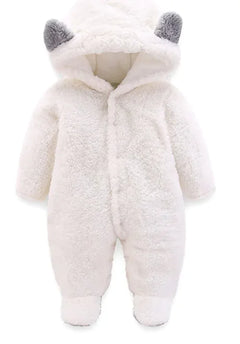 Winter Baby Jumpsuit - Newborn Warm Thick Baby Romper