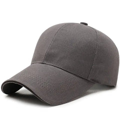 Korean Fashion Wide Brim Baseball Hat for Outdoor Sports