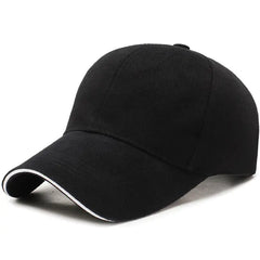 Korean Fashion Wide Brim Baseball Hat for Outdoor Sports